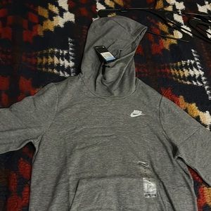 Medium grey Nike turtleneck sweatshirt